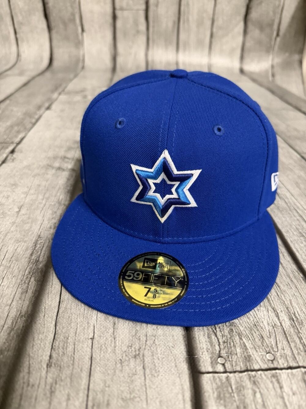 New Era Adult World Baseball Classic 2026 Israel Logo 59Fifty Fitted Hat 7 5/8